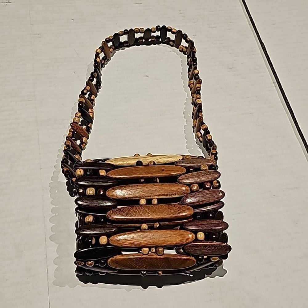 Wooden purse 